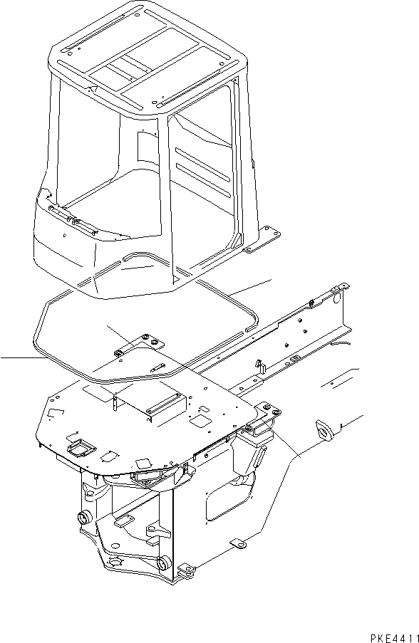 SEAL,R.H. 421-926-2840 KOMATSU