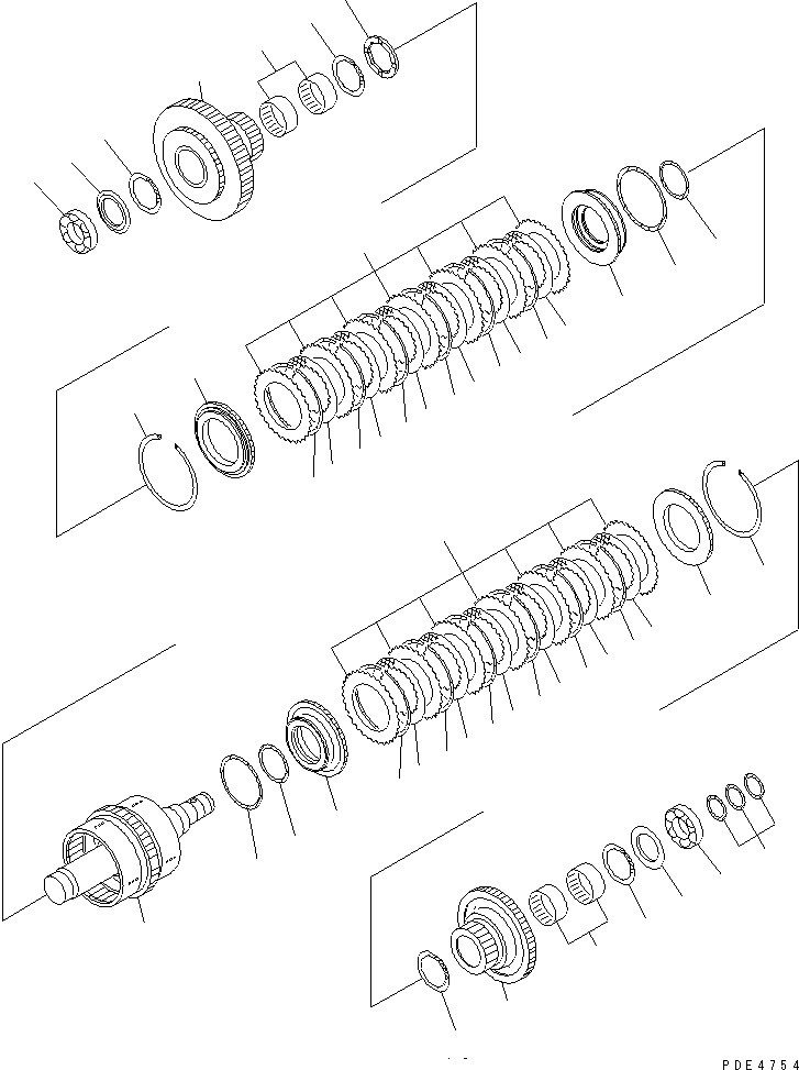 Трансмиссия в сборе (714-17-10011) KOMATSU