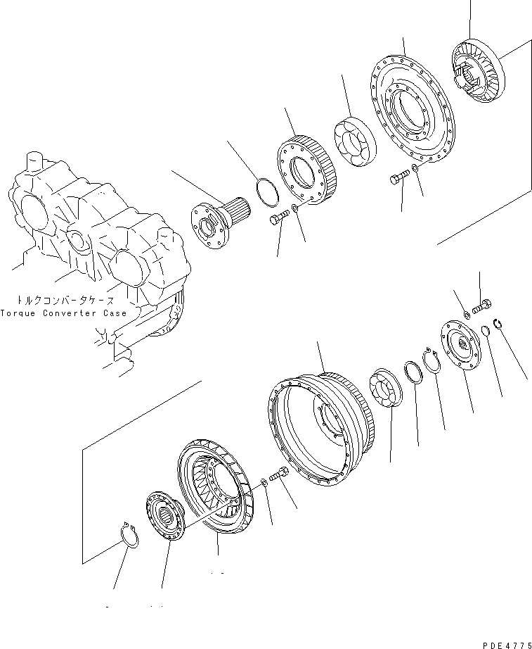 Корпус \0\711-47-41211 KOMATSU