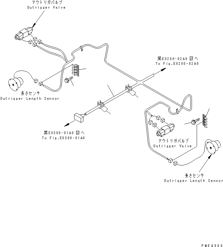 HARNESS,MAIN 23S-06-55112 KOMATSU