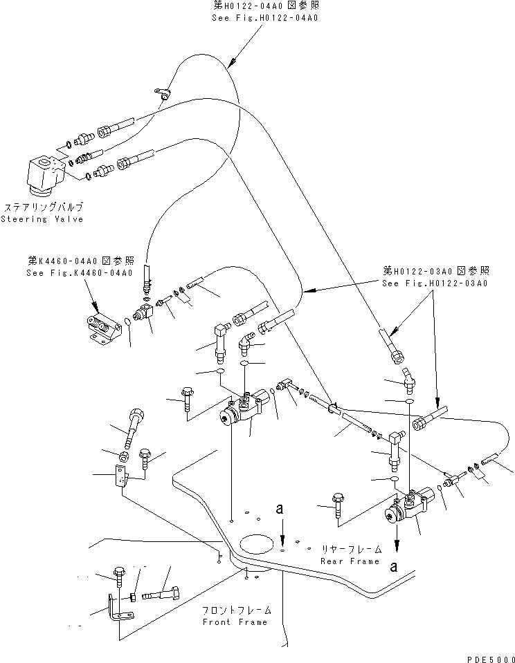 VALVE ASS'Y,STOP (\1\421-64-15500) KOMATSU