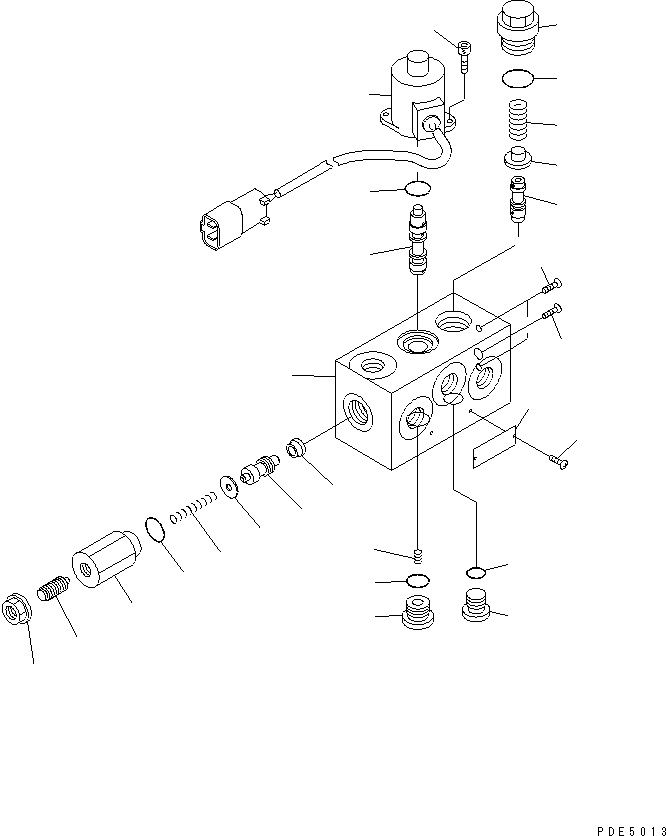 Электромагнит 419-43-2791223 KOMATSU