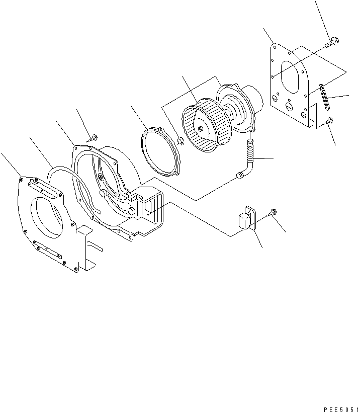AIR CONDITIONER KIT 418-07-21101 KOMATSU