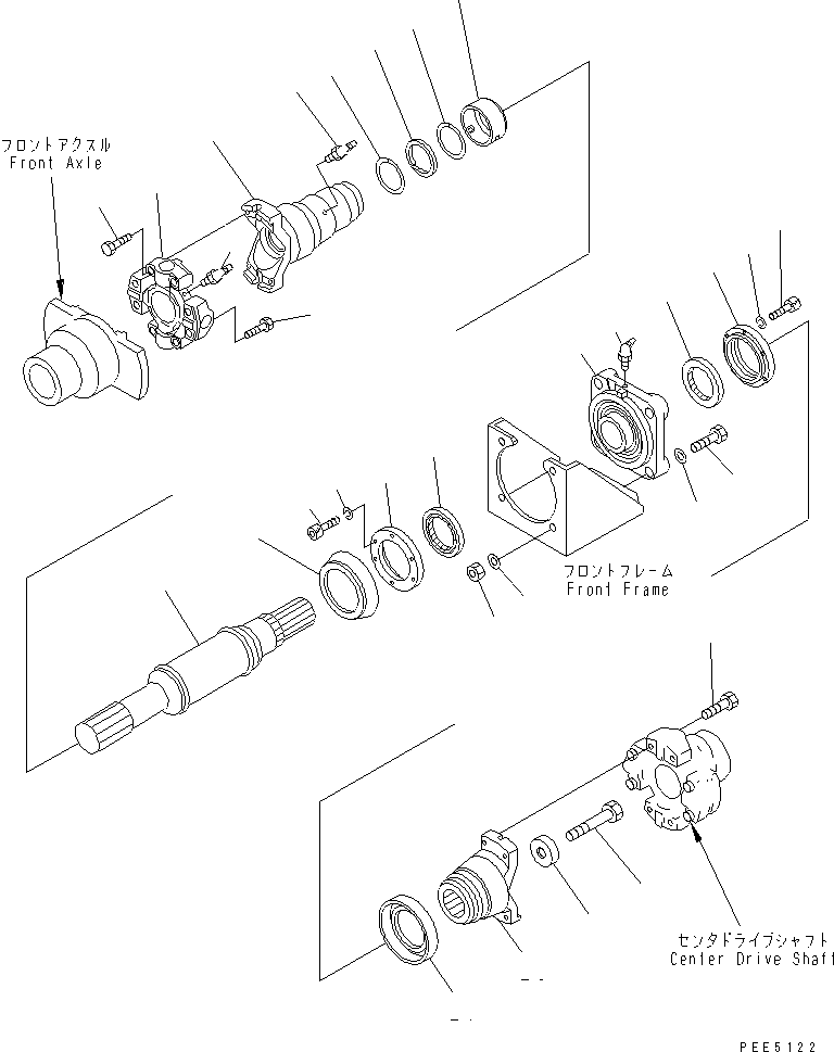 Болт \0\01010-32075 KOMATSU