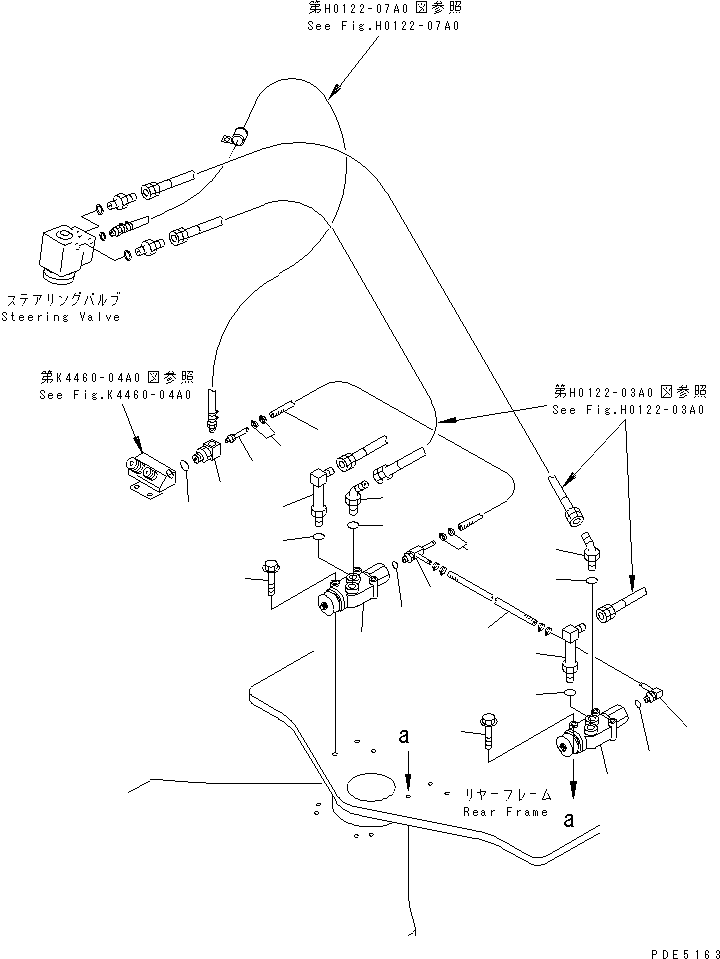 VALVE ASS'Y,STOP (\0\421-64-15500) KOMATSU