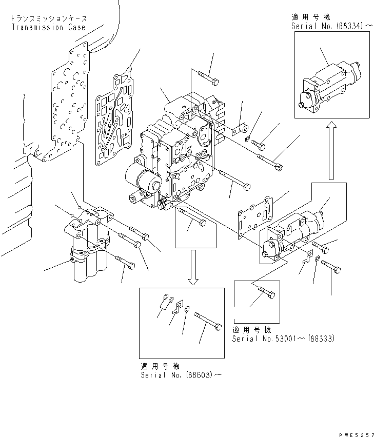 VALVE ASS'Y,MODULATE (714-16-17703) KOMATSU
