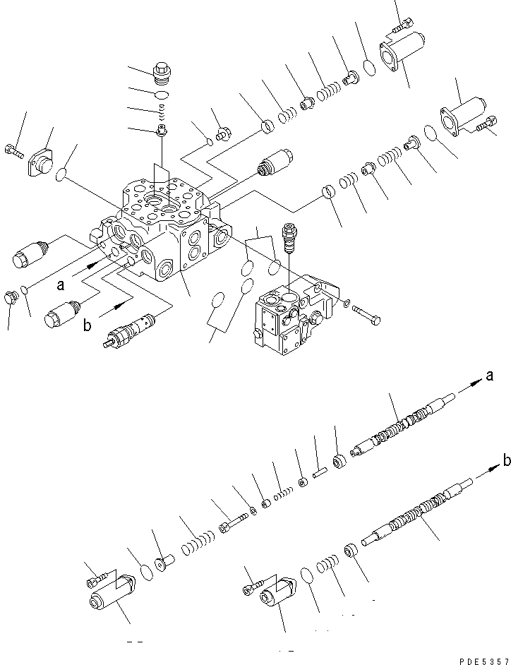Корпус в сборе 709-92-00080 KOMATSU