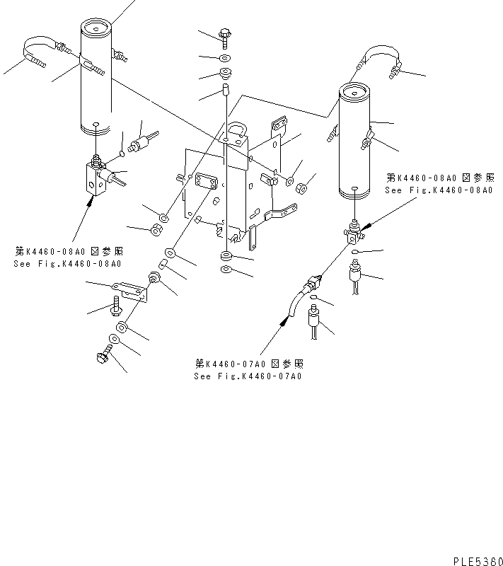 ACCUMULATOR ASS'Y (721-32-10281) KOMATSU