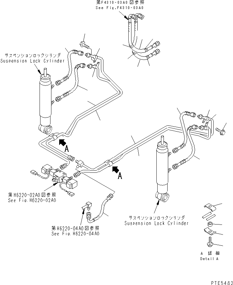 Трубка 22T-P60-2551 KOMATSU