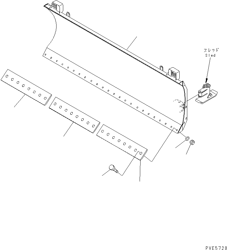 Режущая кромка 419-904-1121 KOMATSU