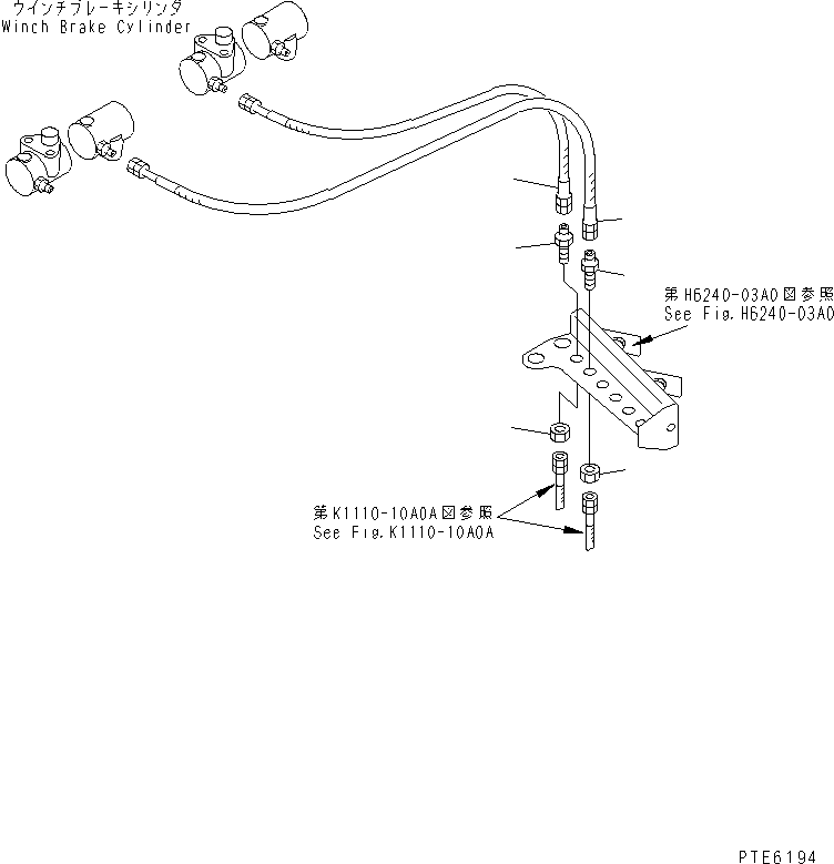 Шланг 22T-61-21480 KOMATSU
