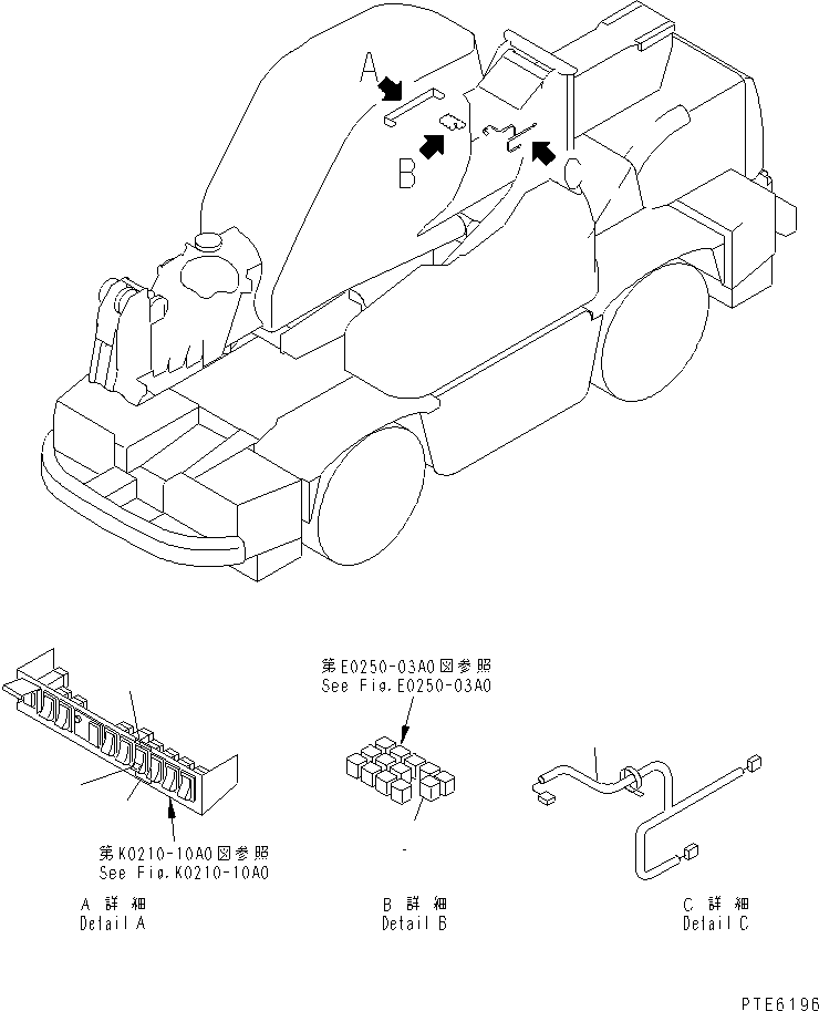 Жгут проводов 22T-07-28330 KOMATSU