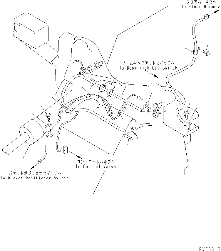Жгут проводов 417-06-22630 KOMATSU