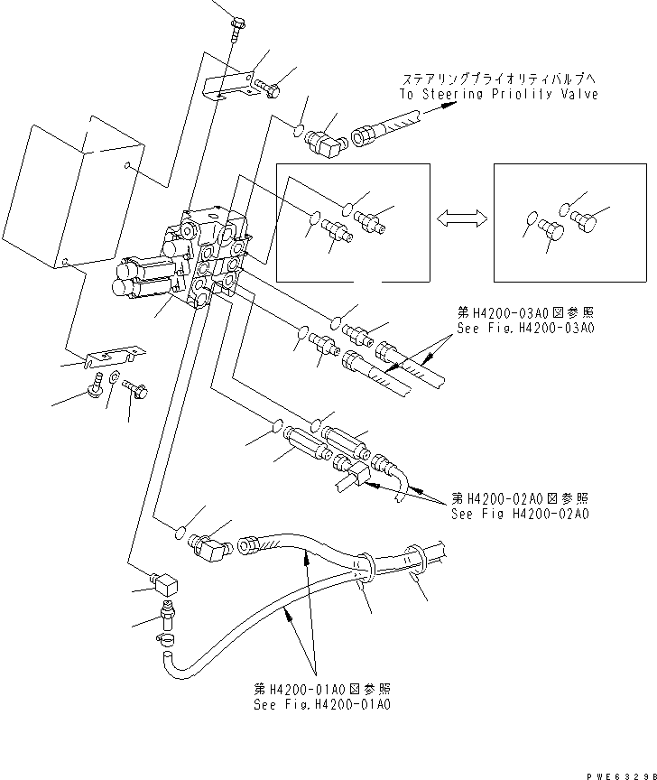 CONTROL VALVE,LOADER (700-83-98001) KOMATSU