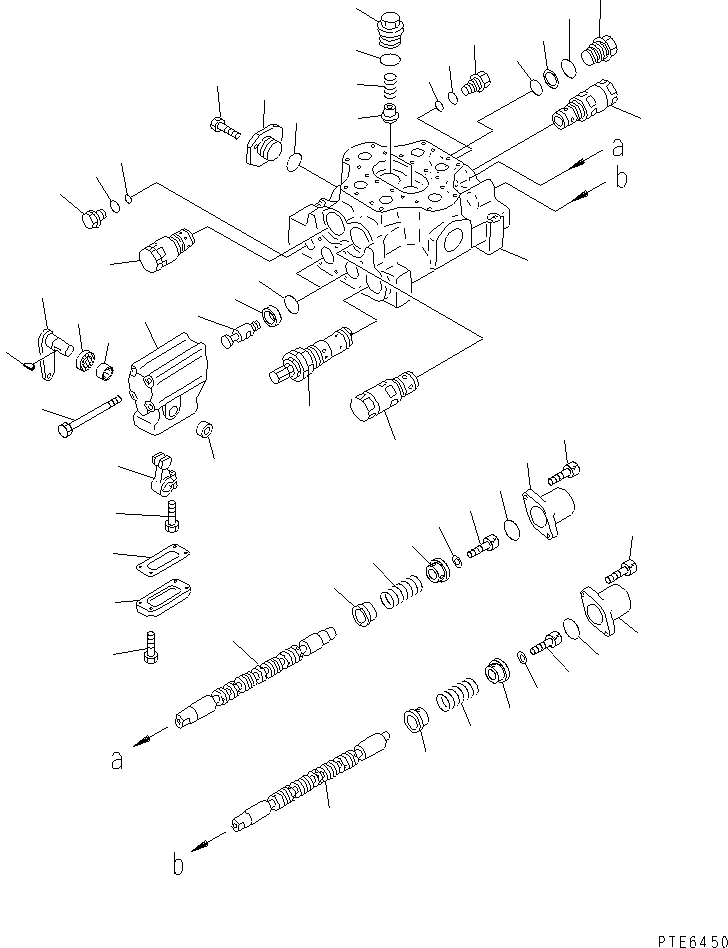 Клапан в сборе 709-92-00011 KOMATSU