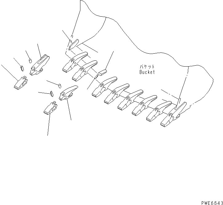 Пластина (сварная) 426-70-22380 KOMATSU