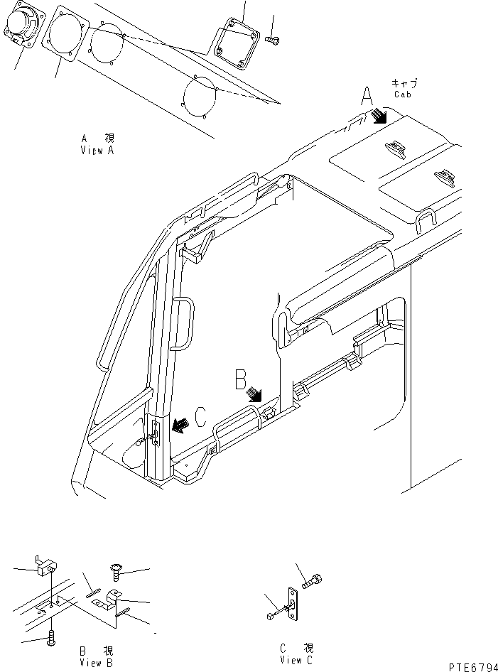 Гнездовой контакт 23W-55-22780 KOMATSU