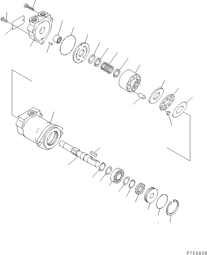 Игольчатый подшипник 23W-60-25720 KOMATSU