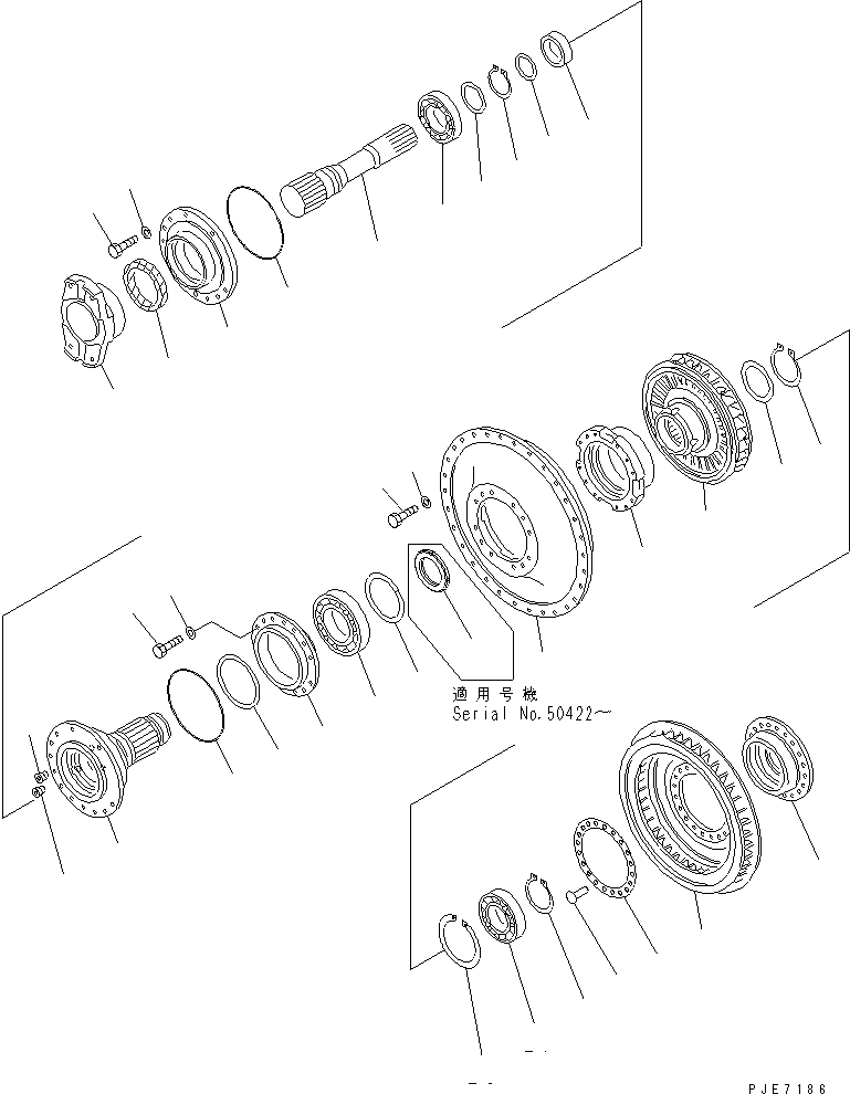 Гидротрансформатор в сборе 711-59-31002 KOMATSU