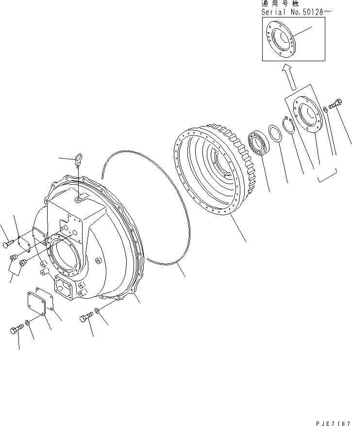 Болт (01010-61235) KOMATSU