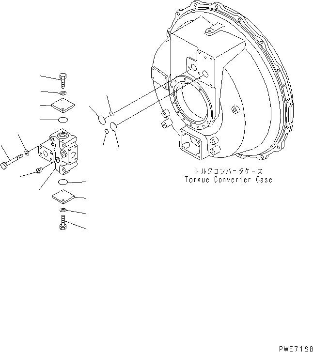 Корпус 711-59-36610 KOMATSU