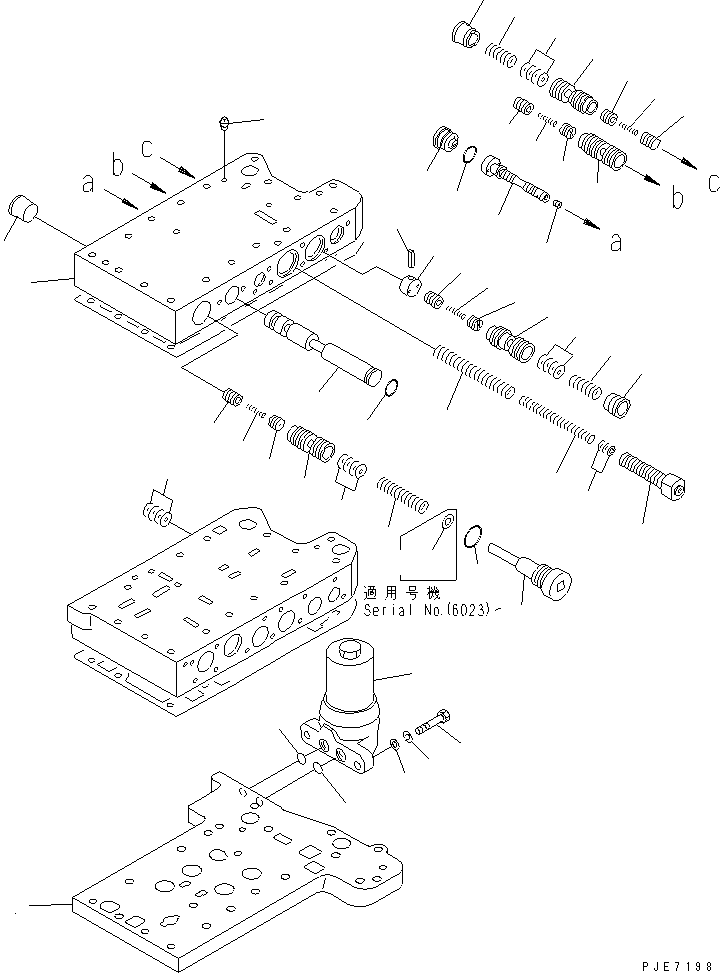 клапан в сборе 426-15-35001 KOMATSU