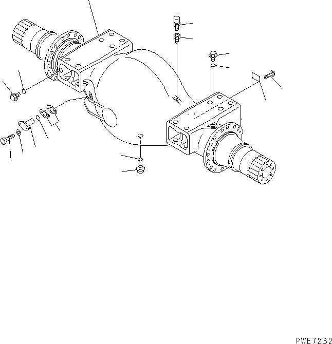HOUSING,FRONT 426-22-23102 KOMATSU
