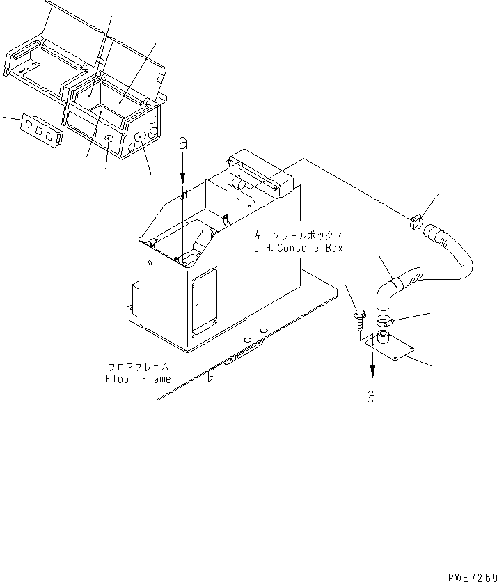 INSULATOR,SEE FIG. K4010-20A0 (421-07-28210) KOMATSU