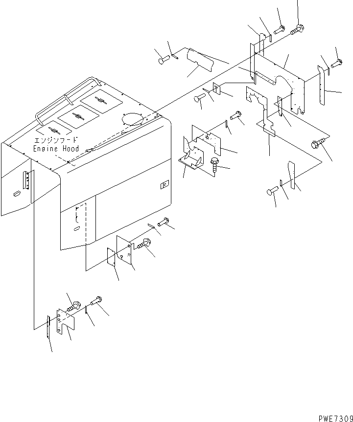 Резиновый элемент 426-54-21452 KOMATSU