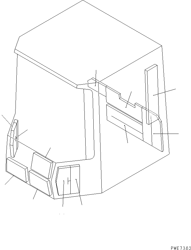 Лист 426-56-21671 KOMATSU