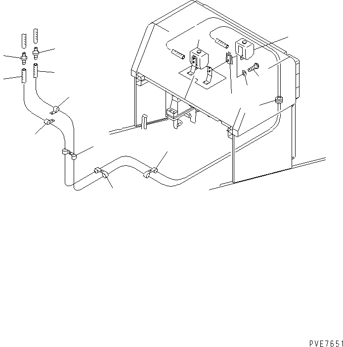 TANK,WASHER \0\421-07-15160 KOMATSU