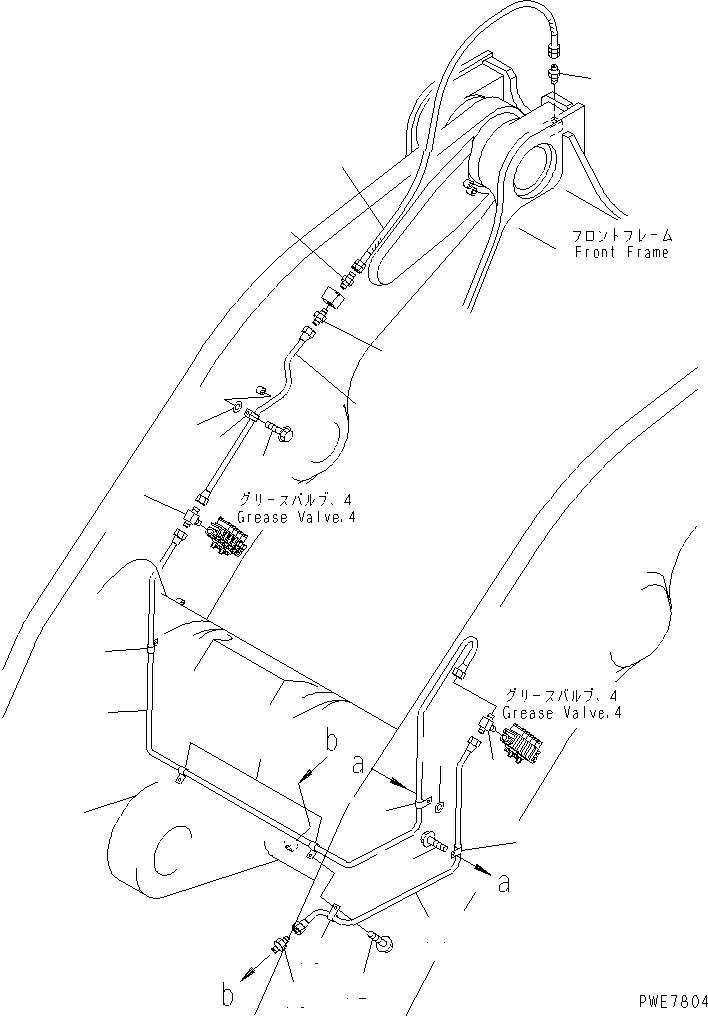 Трубка 426-S95-2712 KOMATSU