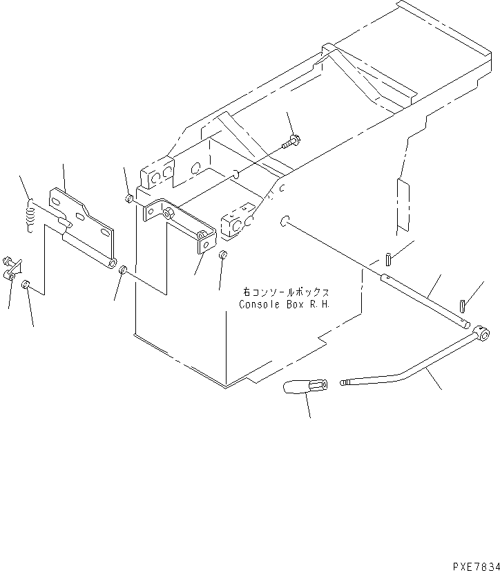 KNOB,SEE FIG. K4010-73A0 (09305-00800) KOMATSU