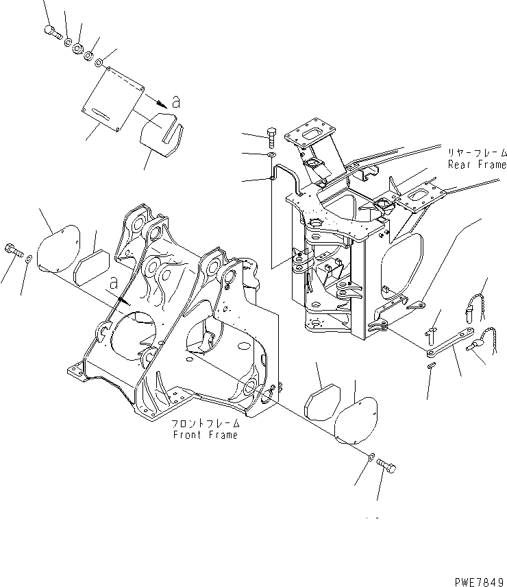 SHEET,R.H. 426-46-24320 KOMATSU