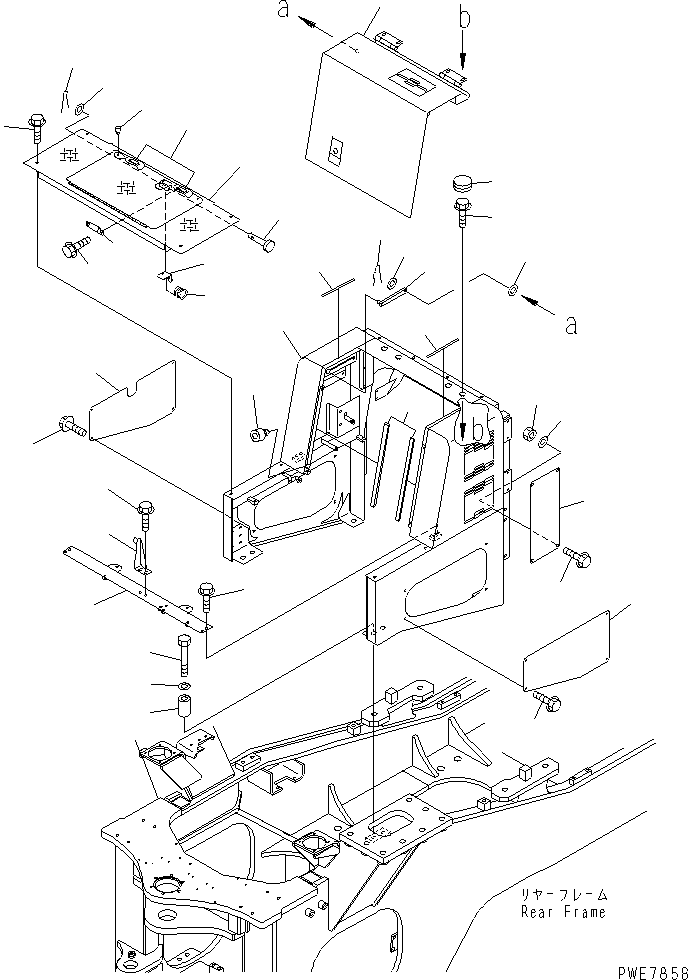 BULKHEAD 426-54-21513 KOMATSU