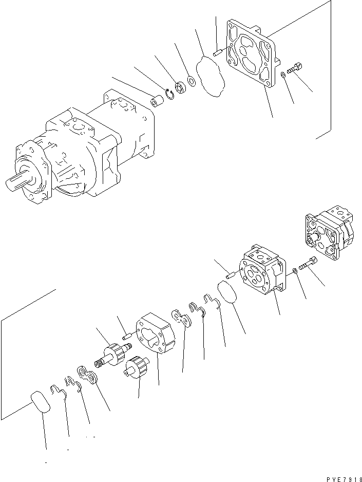Ведущая шестерня (\7\705-19-30360) KOMATSU