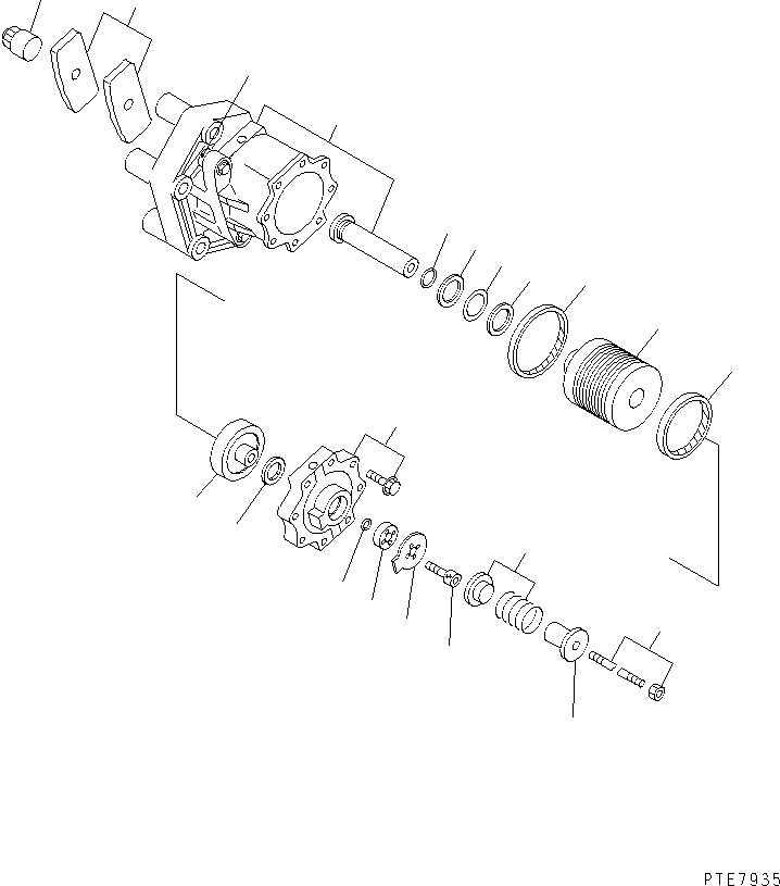 BRAKE ASS'Y 23S-75-53102 KOMATSU
