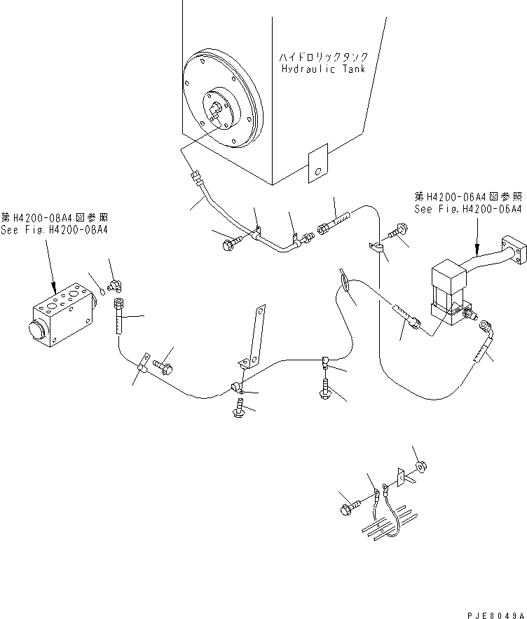 Шланг 07123-00220 KOMATSU