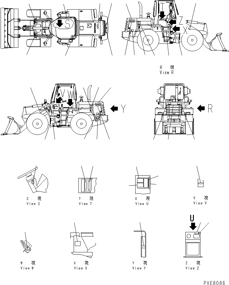 Табличка смазки 417-93-21390 KOMATSU