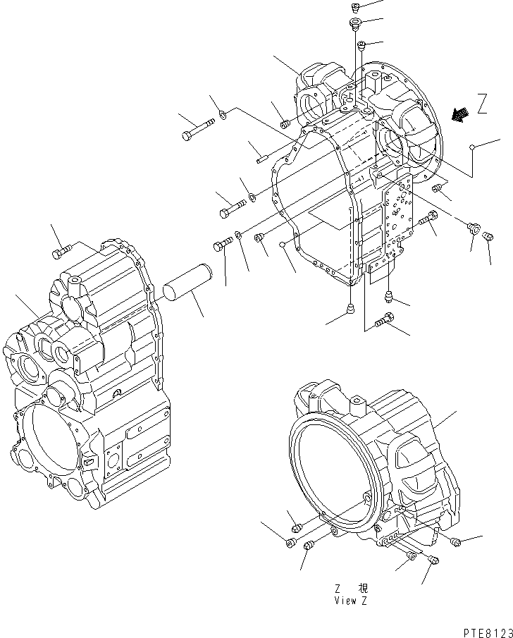 TORQFLOW ASS'Y 714-13-10001 KOMATSU