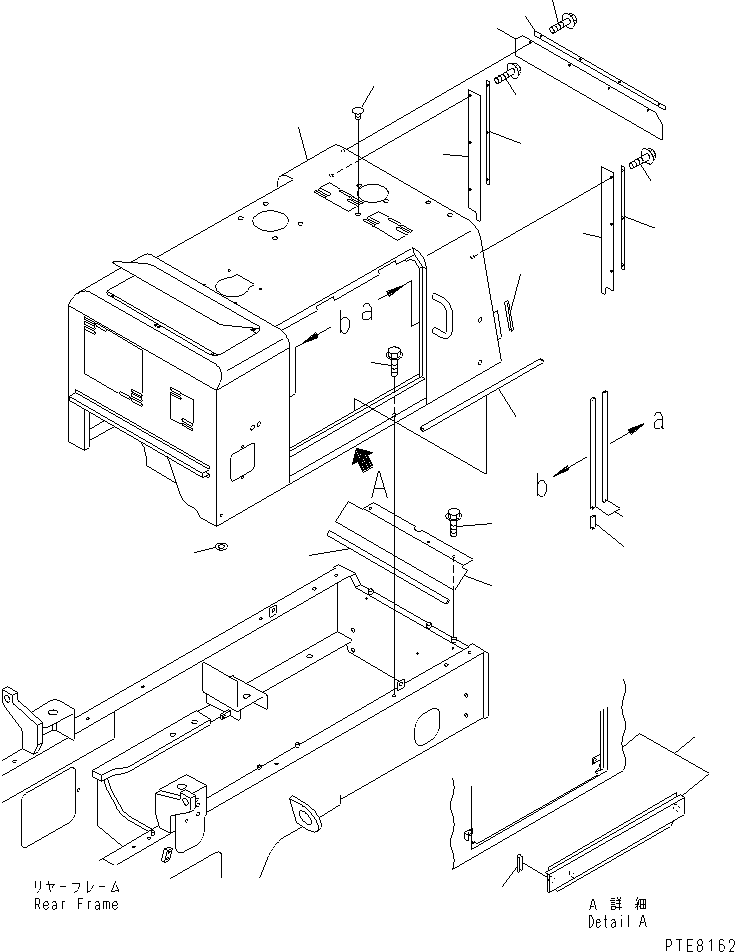 Пластина 418-54-21180 KOMATSU