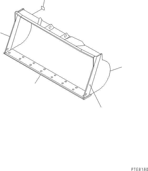 BUCKET ASSEMBLY 418-806-2200 KOMATSU