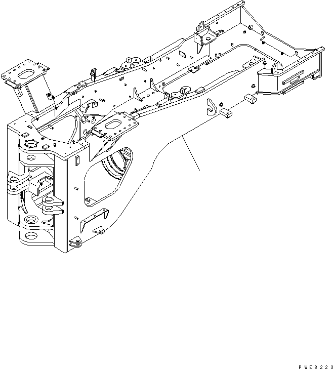 Опора (сварная) 428-971-1140 KOMATSU