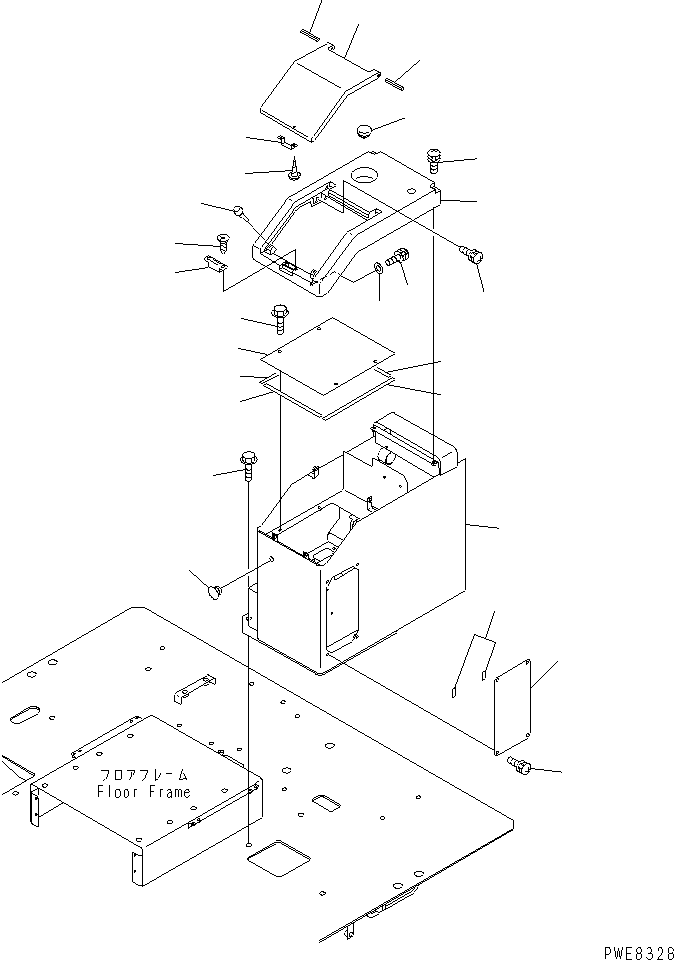 CUSHION,SEE FIG. K4010-22A0 (421-54-22590) KOMATSU