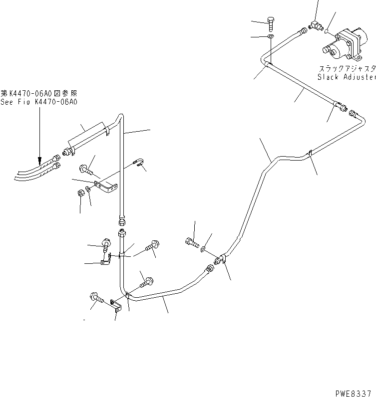 Трубка \0\428-43-27231 KOMATSU
