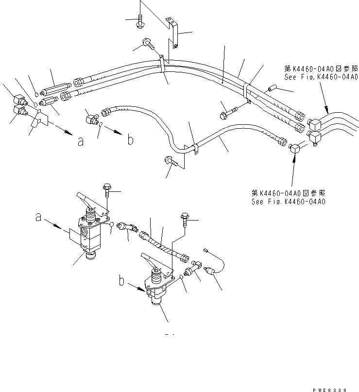VALVE ASS'Y,TANDEM (428-43-37200) KOMATSU