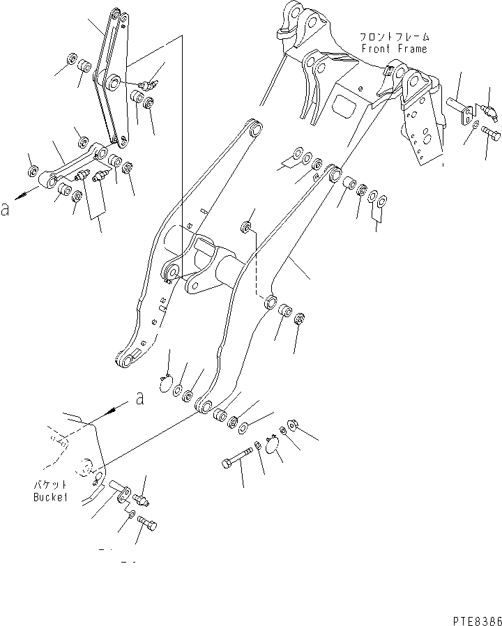 BLOCK (WELDED) 418-S95-2160 KOMATSU