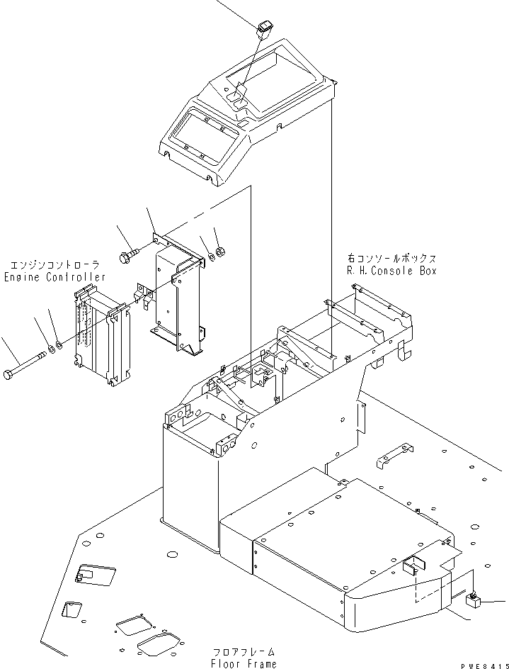 BRACKET,SEE FIG. K4010-44A1 (428-06-21111) KOMATSU