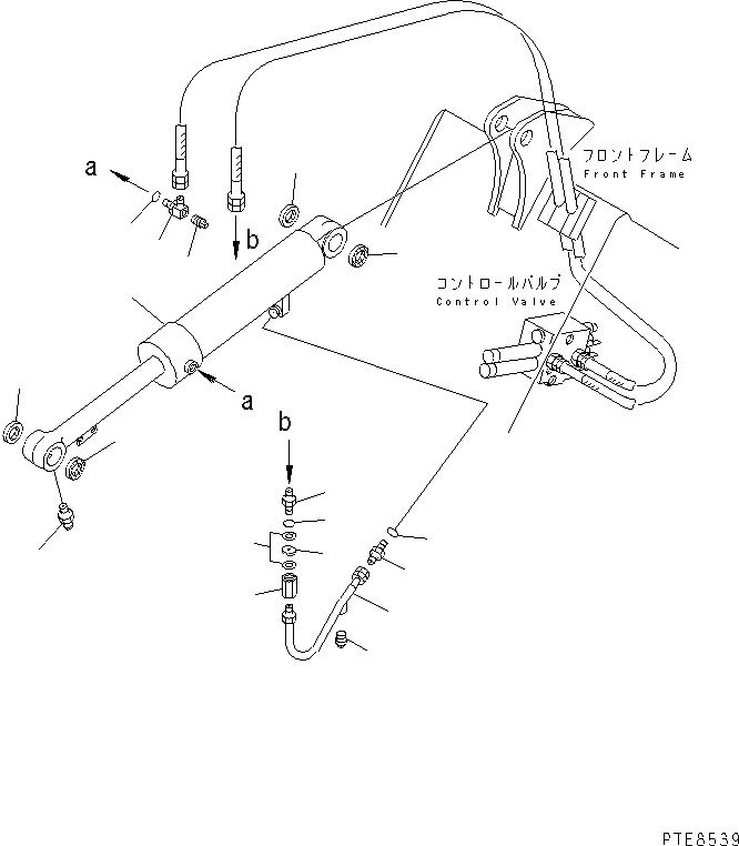 CYLINDER GROUP,(SEE FIG. Y1620-11A2A) (707-00-X7060) KOMATSU