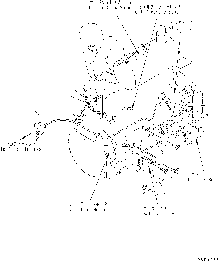 Жгут проводов 415-06-22340 KOMATSU